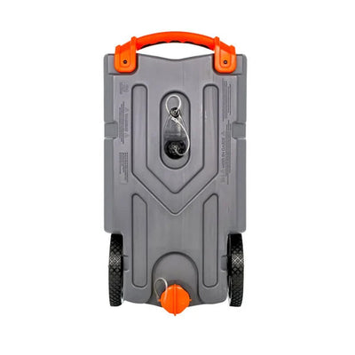Camco Rhino Portable Waste Tank 28G with front wheel |  خزان مجاري متنقل مع تاير أمامي