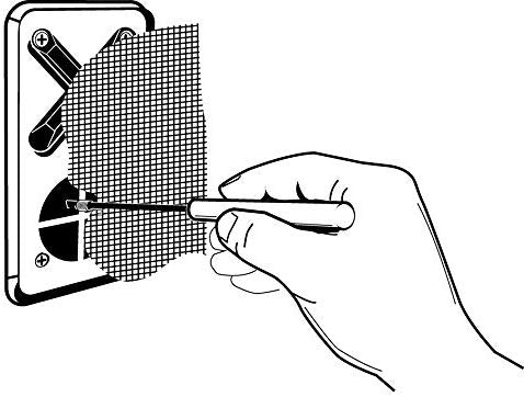 Outside Furnace Insect Screen |  شبك الاكزوز