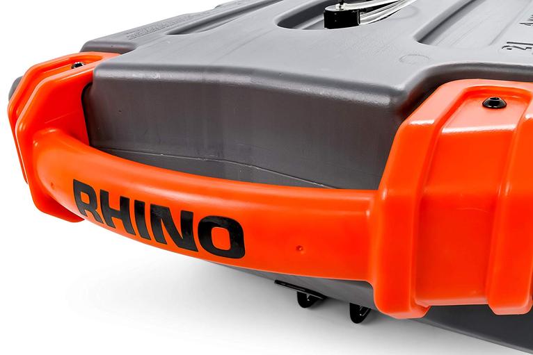 Camco Rhino Portable Waste Tank 28G with front wheel |  خزان مجاري متنقل مع تاير أمامي