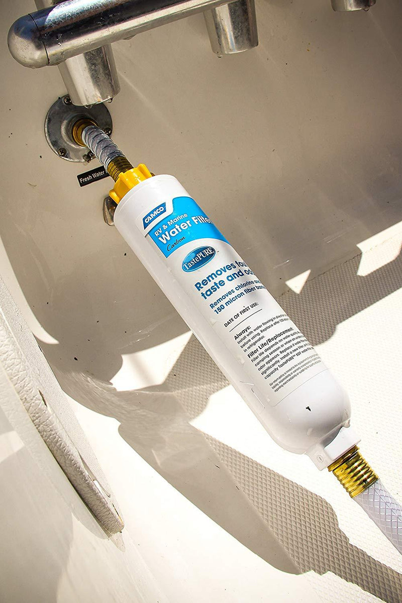 Camco TastePURE Water Filter |  فلتر ماء خارجي