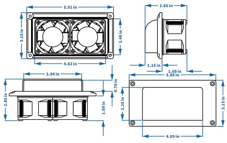 Kitchen Air Ventilation | شفاط المطبخ